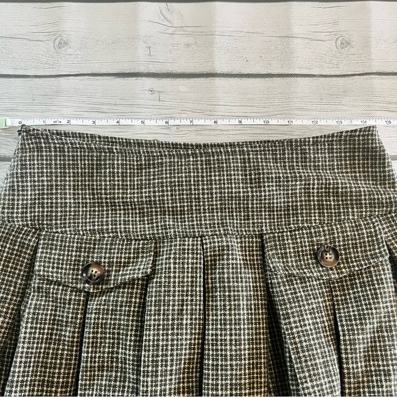 Bundle 2 Shein Plaid Pleated Mini Skirts Size M - Picture 4 of 16
